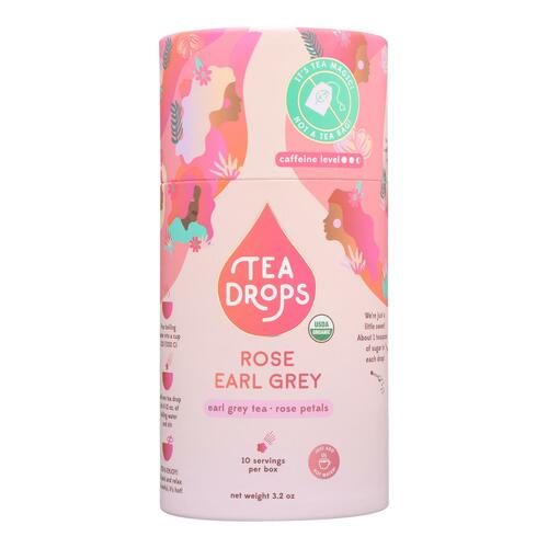 Tea Drops - Tea Rose Earl Grey - Case Of 6 - 10 Ct - 860201000212