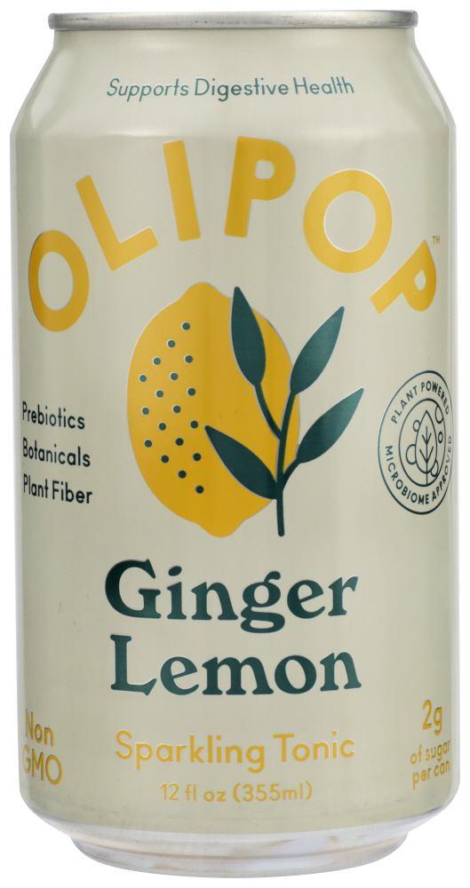 Ginger Lemon Sparkling Tonic, Ginger Lemon - 860439001029