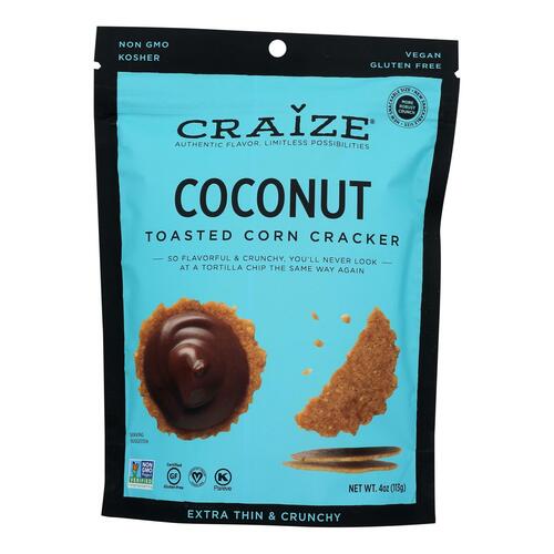Craize - Corn Crisps Cocont Toastd - Case Of 6 - 4 Oz - 860493002277
