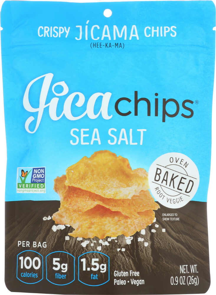 Jikachips, Jicama Chips, Sea Salt - 861496000017