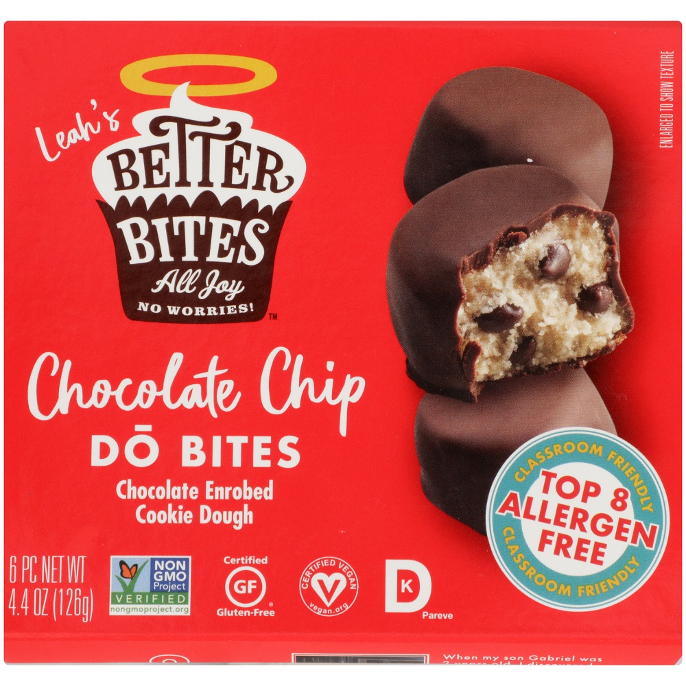 Chocolate Chip Do Bites Chocolate Enrobed Cookie Dough, Chocolate Chip - 861545002658