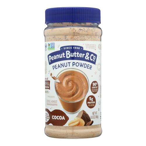 Peanut Butter And Co Mighty Nut Powdered - Chocolate - Case Of 6 - 6.5 Oz. - 861619000023