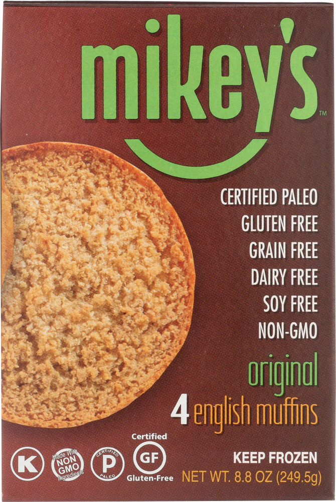 Original Grain-Free English Muffins, Original - 861766000006