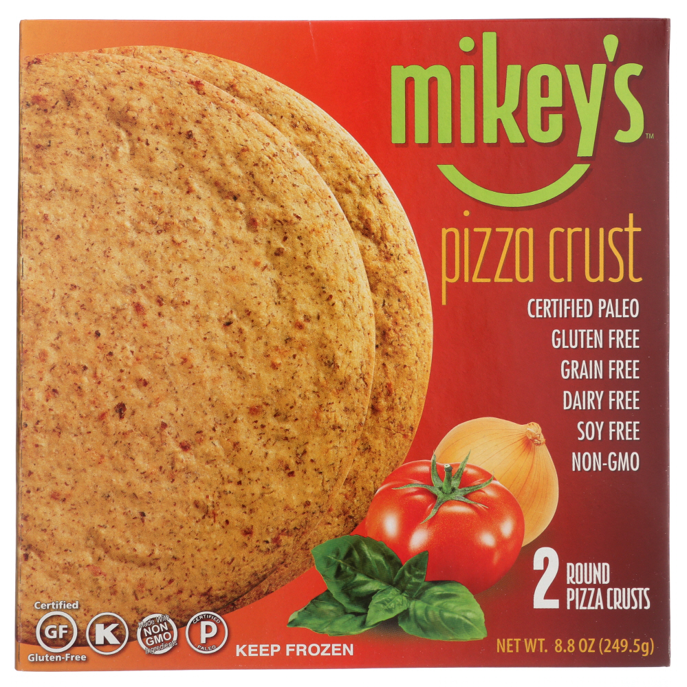 MIKEYS: Pizza Crust Frozen, 8.8 oz - 0861766000075