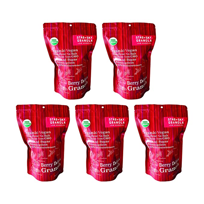 Star Sky Granola Pack of 5 (BERRY DELIGHT GRANOLA) - 862479000413