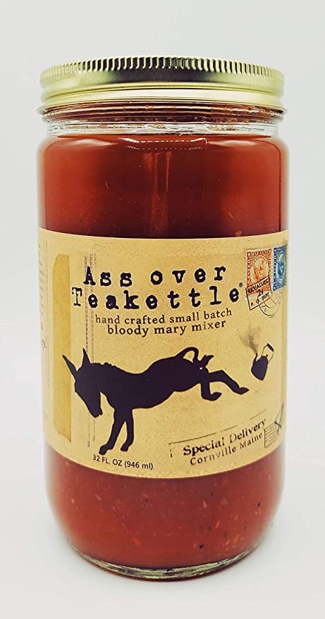  Original Bloody Mary Mix - Ass over Teakettle (32 oz)  - 863492000008