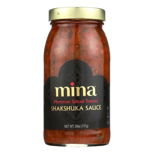 Mina's Shakshuka Sauce With Moroccan Spiced Tomato - Case Of 6 - 26 Oz - 863609000136