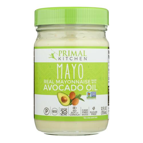  Primal Kitchen Avocado Oil Mayonnaise, 12 Ounce (355 ML), Paleo, Whole30 | 6-Pack  - 863699000108
