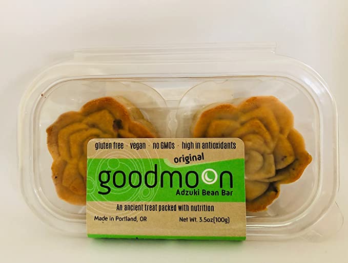 GoodMoon Adzuki Bean Bars, Original flavor - 864627000276
