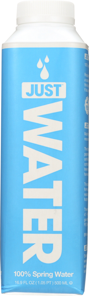 Just Water - 500 Ml - Case Of 12 - 500 Ml - 0866558000004