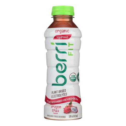 Berri Pro Dragon Fruit Plant-based Fitness Beverage - Case Of 12 - 16 Oz - 866890000106