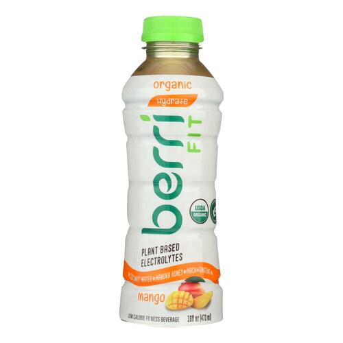 Berri Pro Mango Plant-based Fitness Beverage - Case Of 12 - 16 Oz - 0866890000120