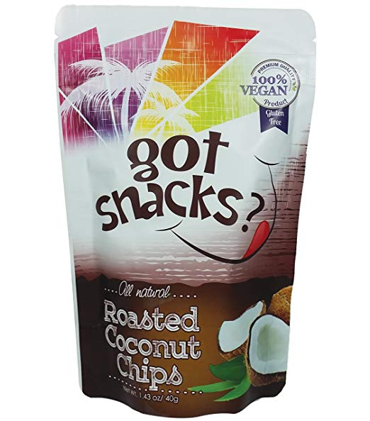 GOT SNACKS: Chips Coconut Roasted Organic, 1.43 oz - 0867350000001