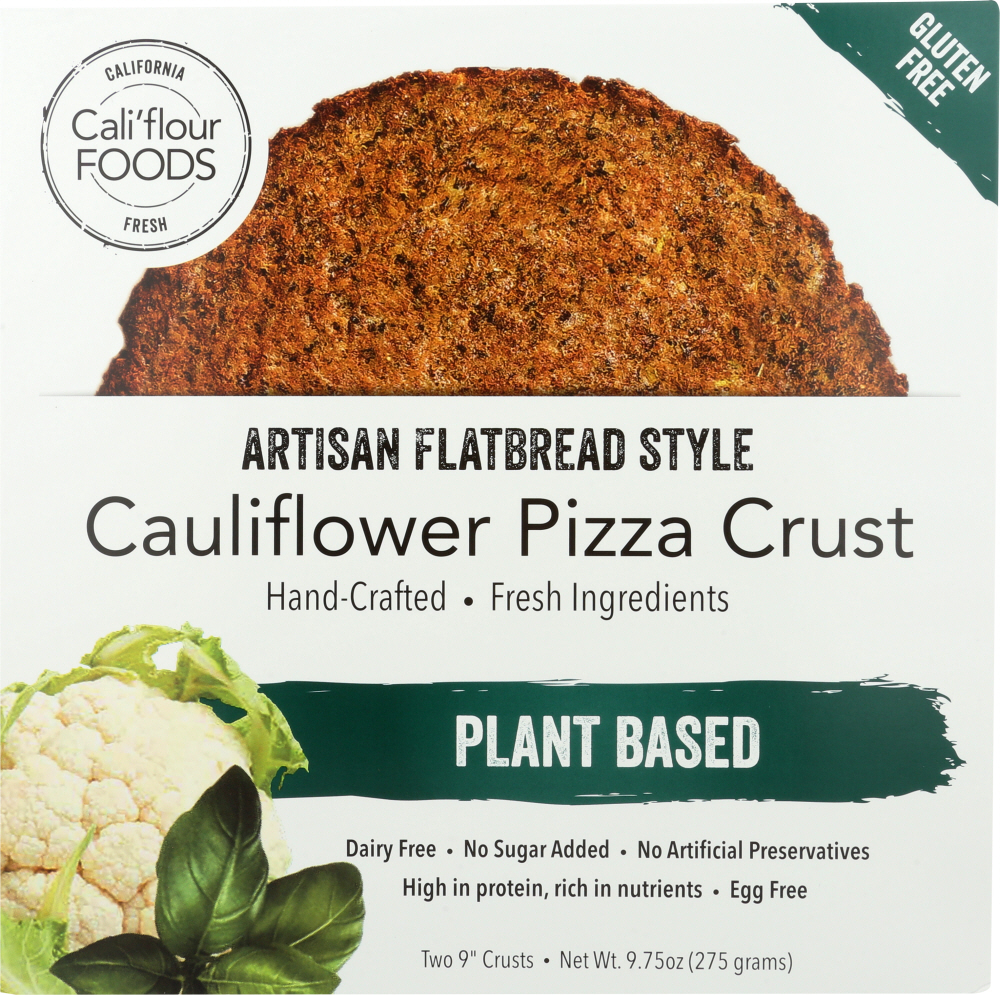 Italian Plant Based Cauliflower Pizza Crusts, Italian - 867741000283