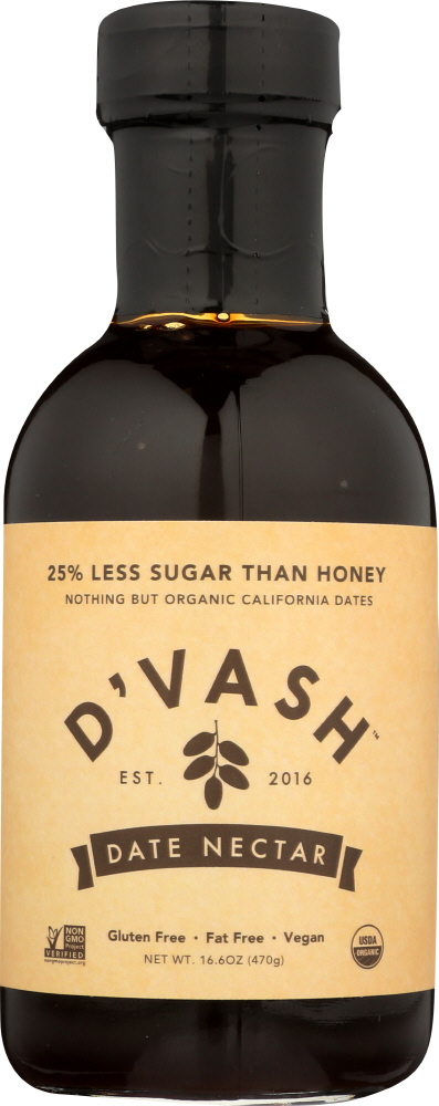 DVASH ORGANICS: Nectar Date Organic, 16.6 oz - 0867818000307