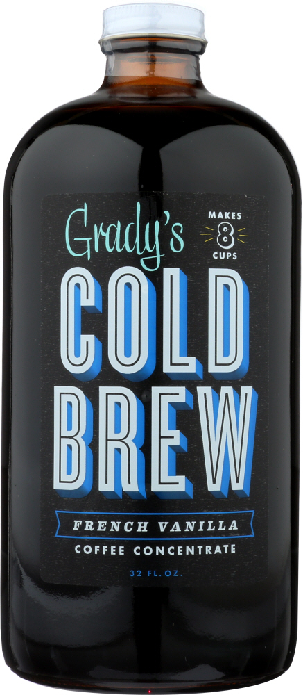 GRADYS COLD BREW: Coffee Cold Brew Concentrate, 32 oz - 0868007000306