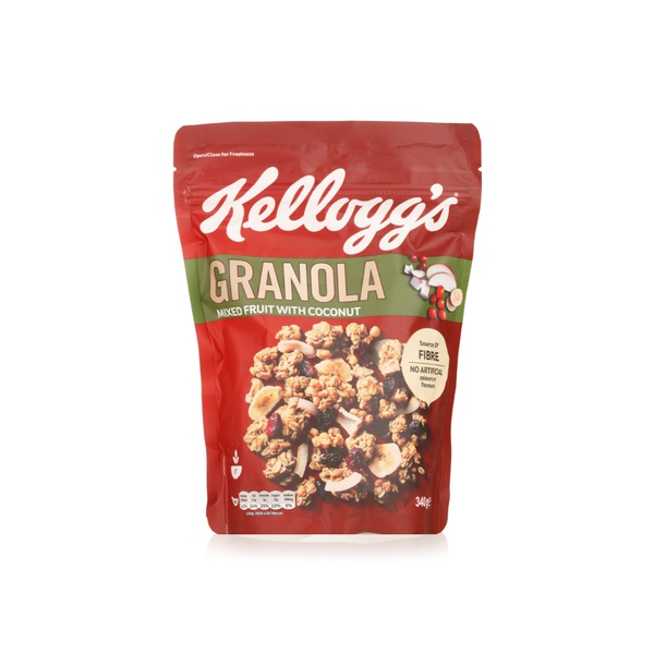 Kellogg's granola mixed fruit with coconut 340g - Waitrose UAE & Partners - 8682530000044