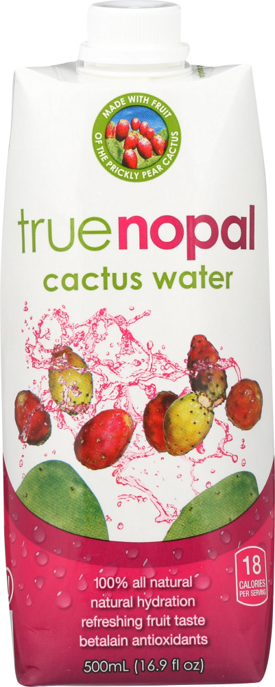 TRUE NOPAL: Cactus Water No Added Sugar, 16.9 oz - 0868657000039