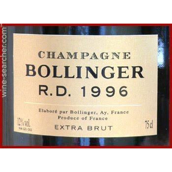 BOLLINGER RD 1996 extra brut - 8689107561