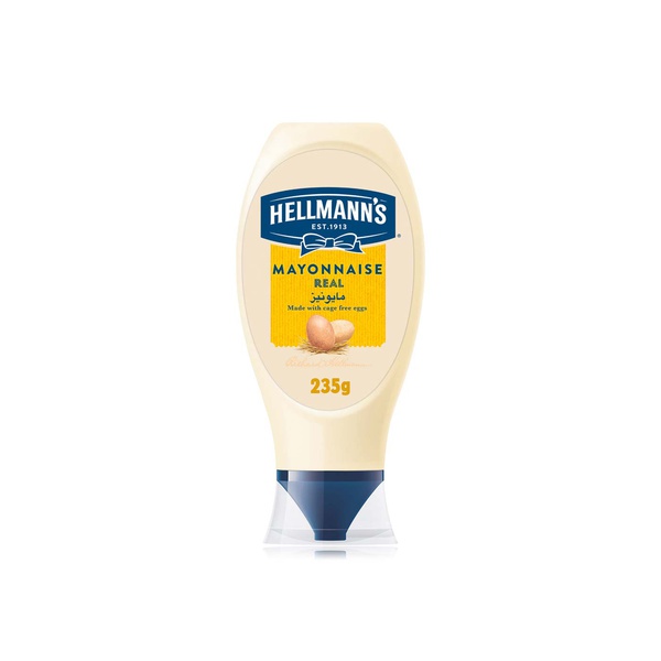 Hellmanns real mayonnaise 235g - Waitrose UAE & Partners - 8690637863509
