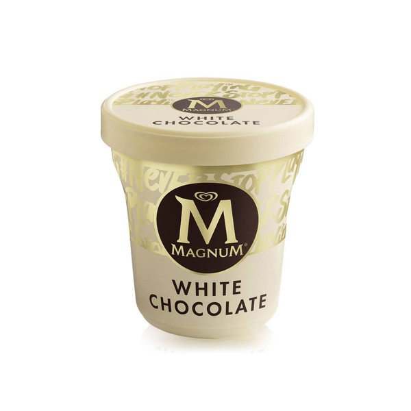 Magnum white ice cream 440ml - Waitrose UAE & Partners - 8690637881305