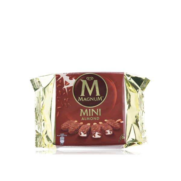 Magnum mini almond x6 345ml - Waitrose UAE & Partners - 8690637915987