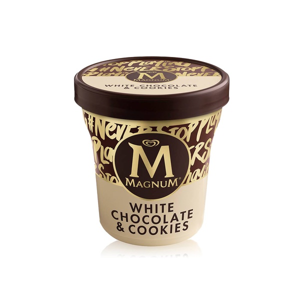 Magnum white cookies ice cream 440ml - Waitrose UAE & Partners - 8690637923043