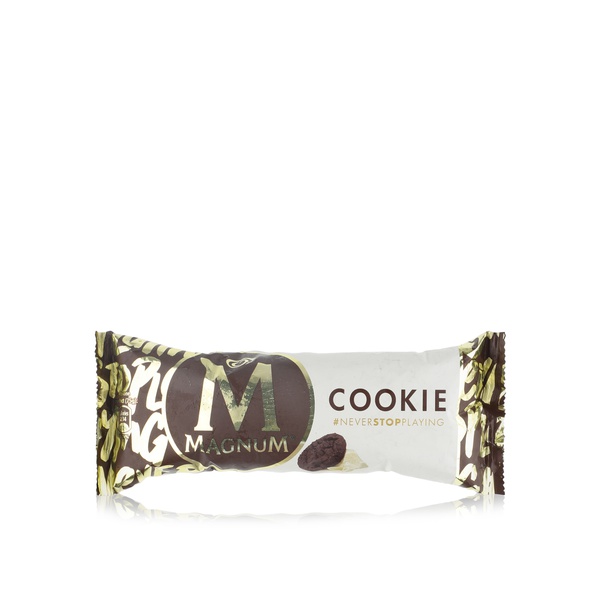 Magnum cookie ice cream stick 95ml - Waitrose UAE & Partners - 8690637942945
