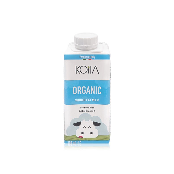 Koita whole organic milk 200ml - Waitrose UAE & Partners - 869712000094