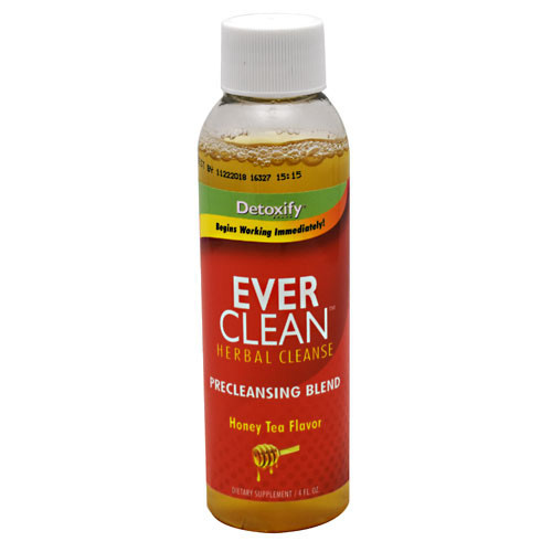 Detoxify Ever Clean Cleansing Program - Honey Tea Flavor - (5) x 4oz bottles | Professionally Formulated 5-Day Longer Term Cleansing Solution | Enhanced With Green Tea, Vitamins & Minerals (B005GIP0W4) - 870434000033