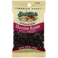 Snak Club Raisins - 87076215156