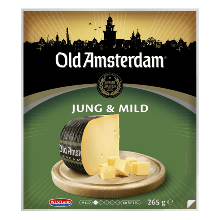 Old Amsterdam Käse jung & mild 265g - 8710243907838