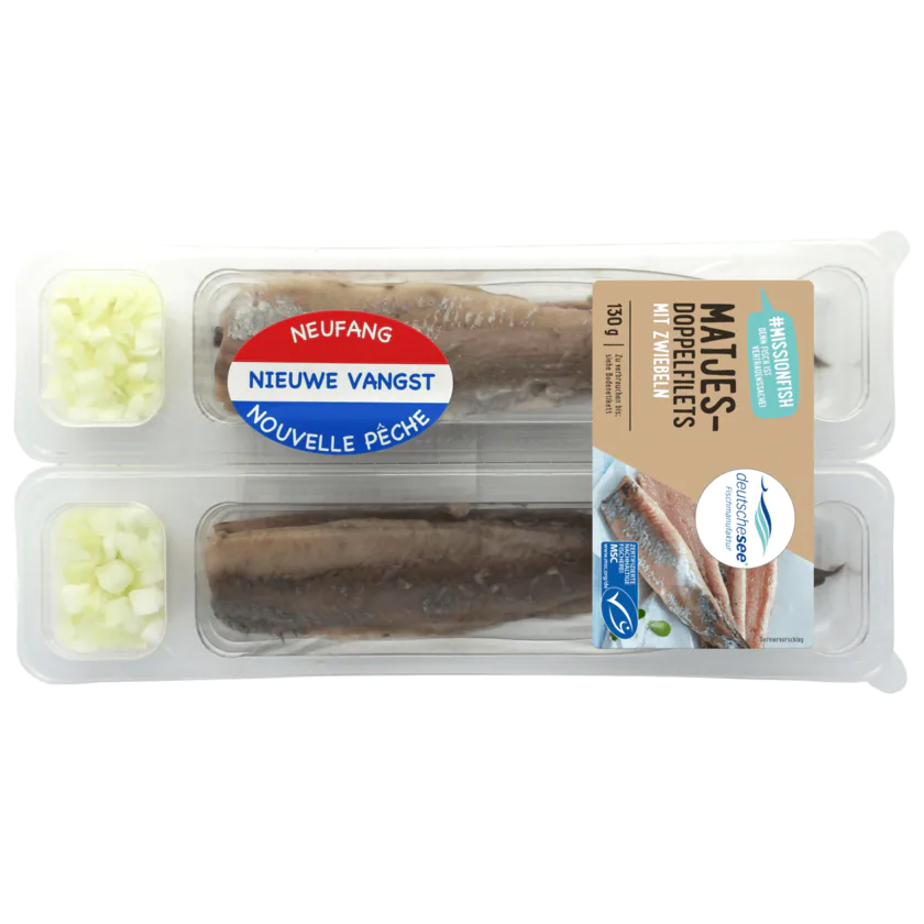 Matjesfilets mit Zwiebeln 130g - 8710407001525