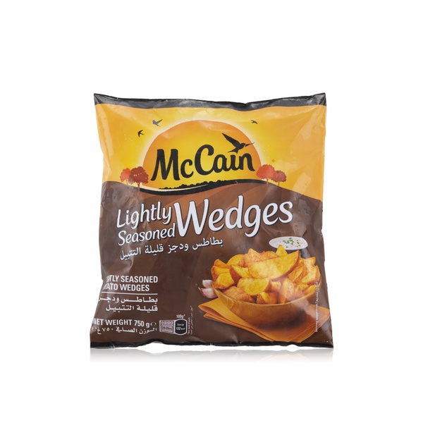 McCain lightly seasoned potato wedges 750g - Waitrose UAE & Partners - 8710438079265