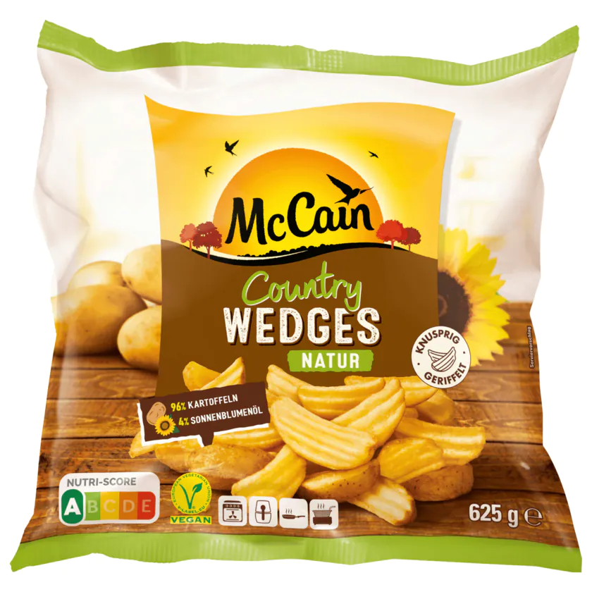 McCain Country Potatoes Natur 625g - 8710438118858