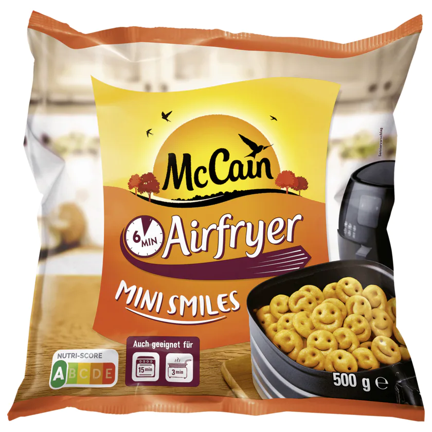 McCain Airfryer Mini Smiles 500g - 8710438118919