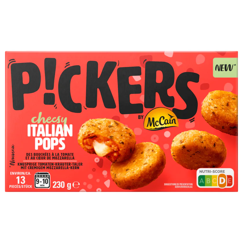 Pickers by Mc Cain Cheesy Italian Pops 230g - 8710438121575
