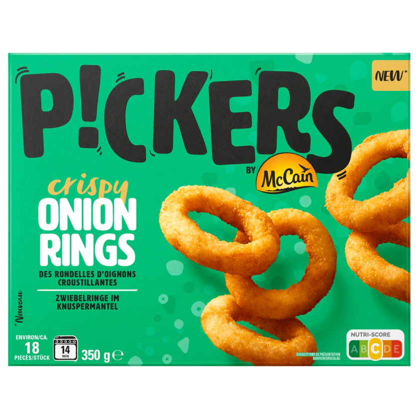 McCain P!ckers Crispy Onion Rings 350g - 8710438121636