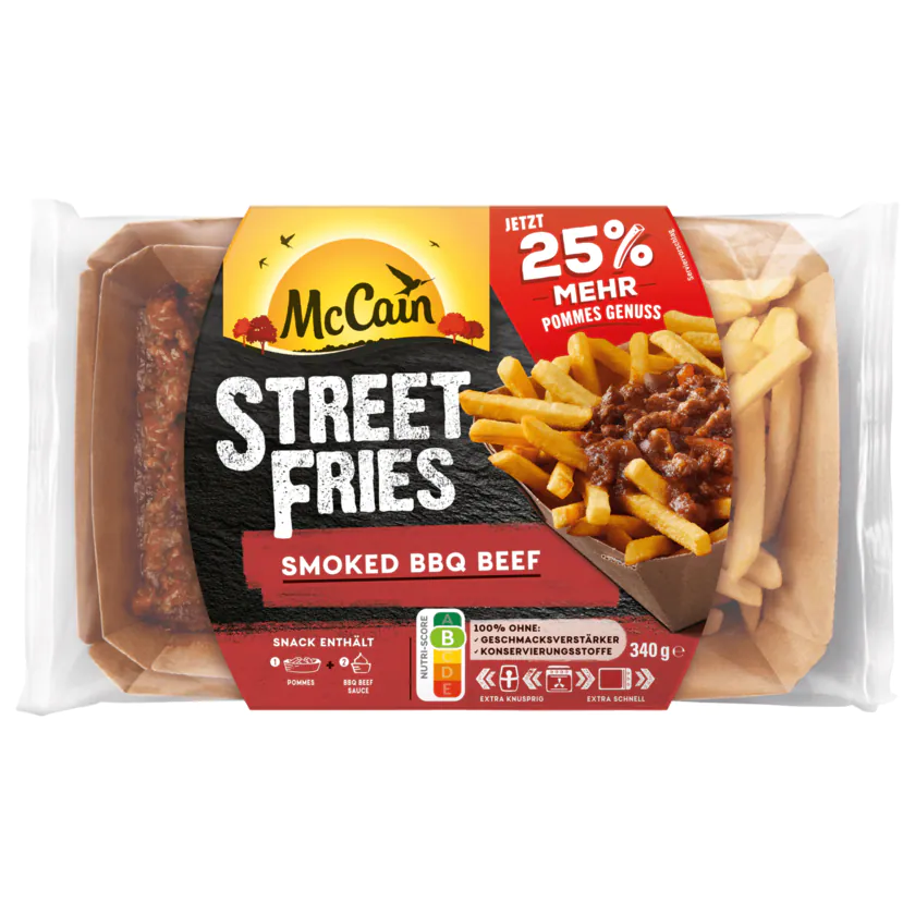 McCain Street Fries Smoked Bbq 340g - 8710438124736