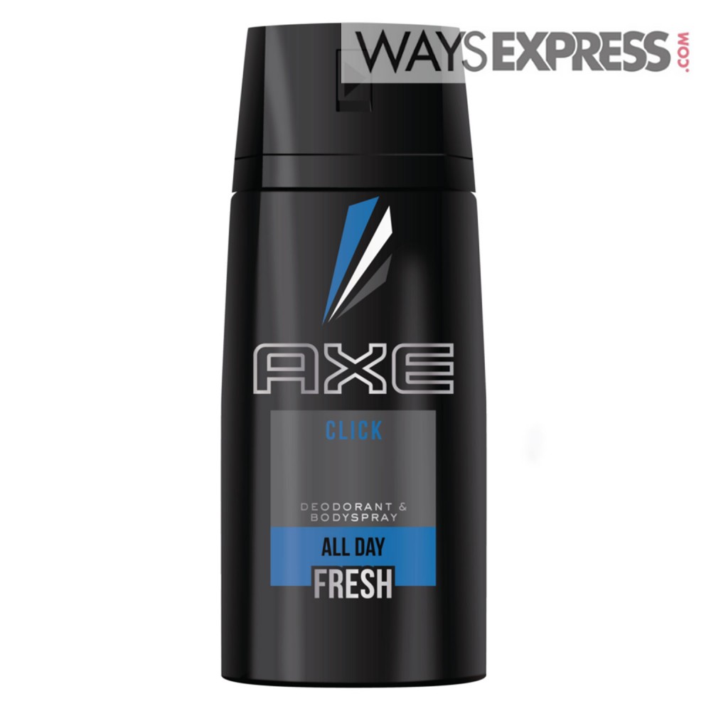 AXE CLICK BODY SPRAY DEODORANT 150ml - 8710447484319