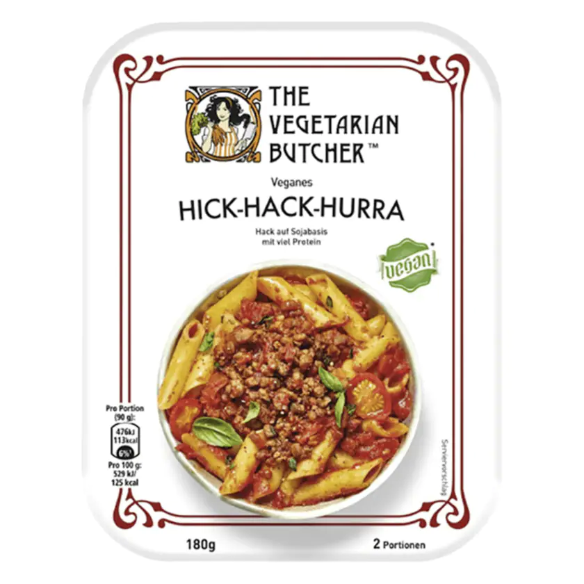 The Vegetarian Butcher Veganes Hick-Hack-Hurra 180g - 8710522887165