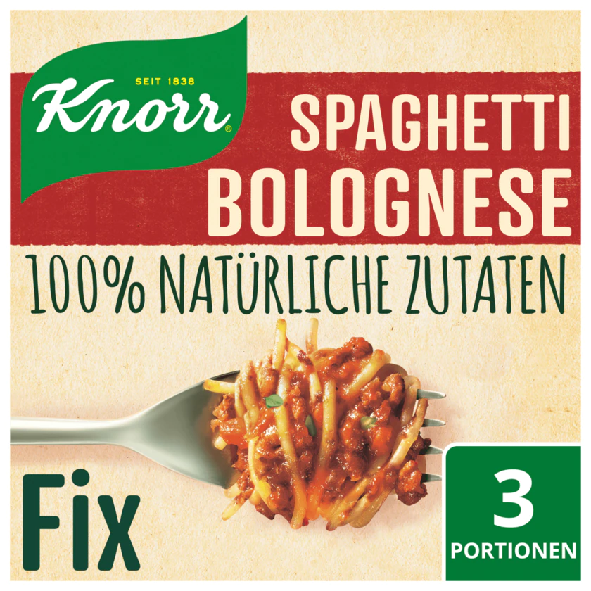 Knorr Fix Spaghetti Bolognese 38g - 8710522970201