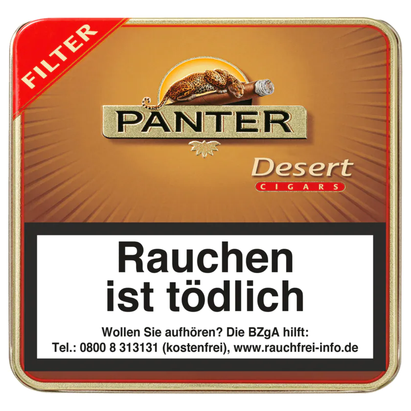 Panter Dessert Filter 20 Stück - 8710622523116