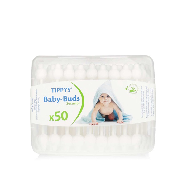 Tippys cotton baby buds x50 - Waitrose UAE & Partners - 8710692123544