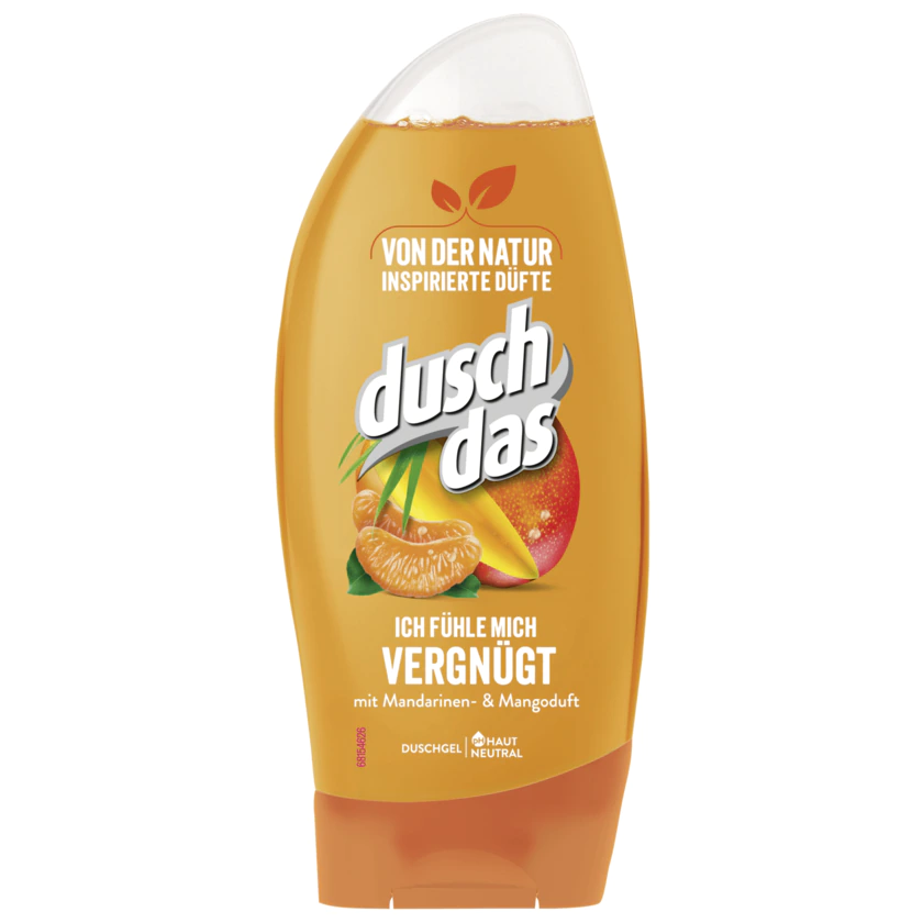 Duschdas Duschgel Mandarinen- & Mangoduft 250ml - 8710847975004