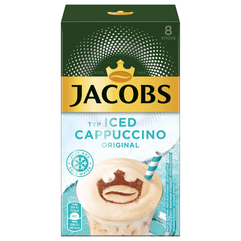 Jacobs Iced Capuccino Original 142g - 8711000451861
