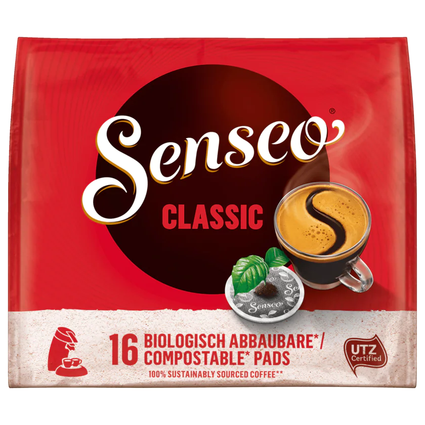 Senseo Kaffeepads Classic 111g, 16 Pads - 8711000452448