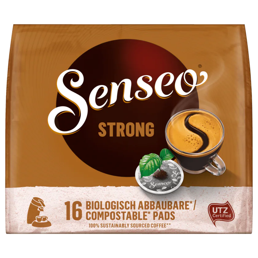 Senseo Kaffeepads Strong 111g, 16 Pads - 8711000452509