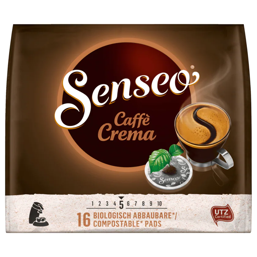 Senseo Caffè Crema 111g, 16 Pads - 8711000452745