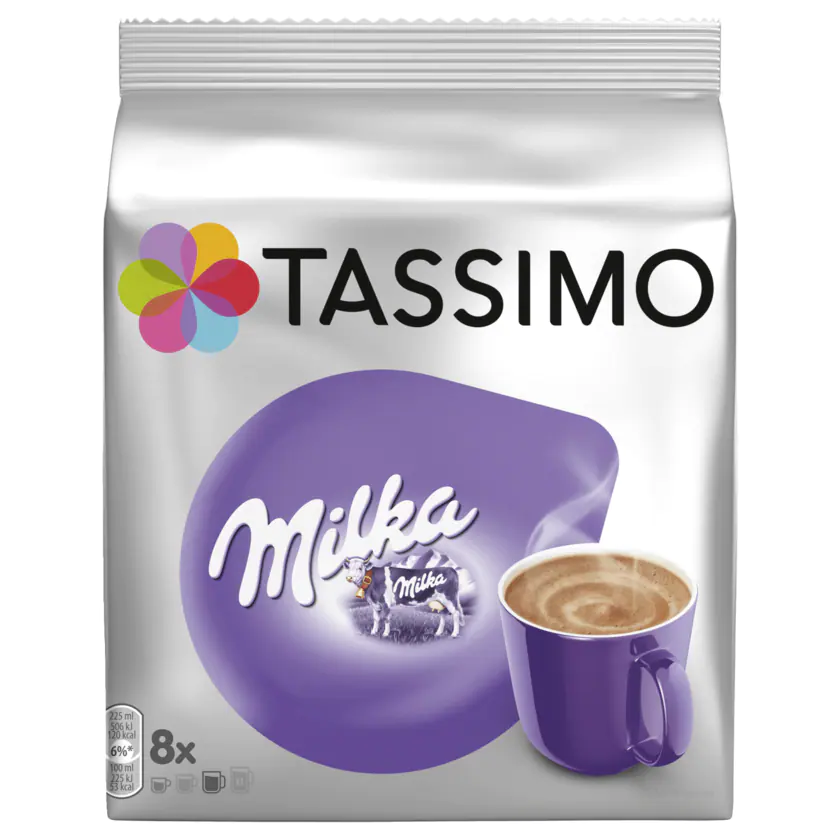 Tassimo Kaffeekapseln Milka 240g, 8 Kapseln - 8711000500583